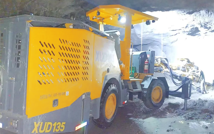 掘進(jìn)鐵礦！徐工掘進(jìn)鉆車硬核施工