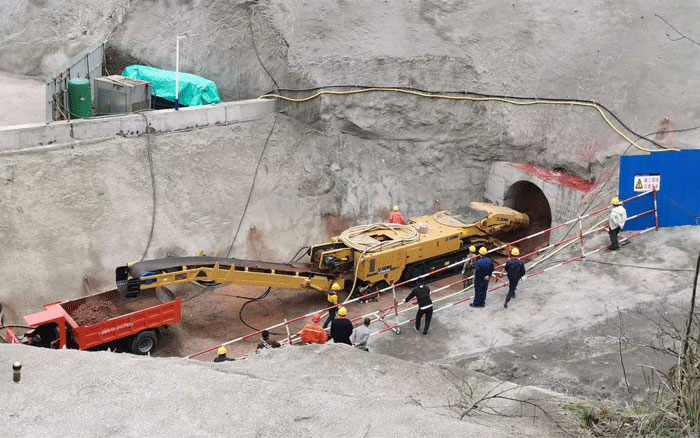 水利隧洞！徐工隧道掘進(jìn)機(jī)打通關(guān)鍵一環(huán)！