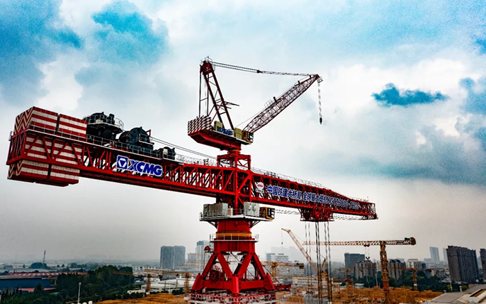 23000噸米！徐工“全球最大塔機”下線交付！