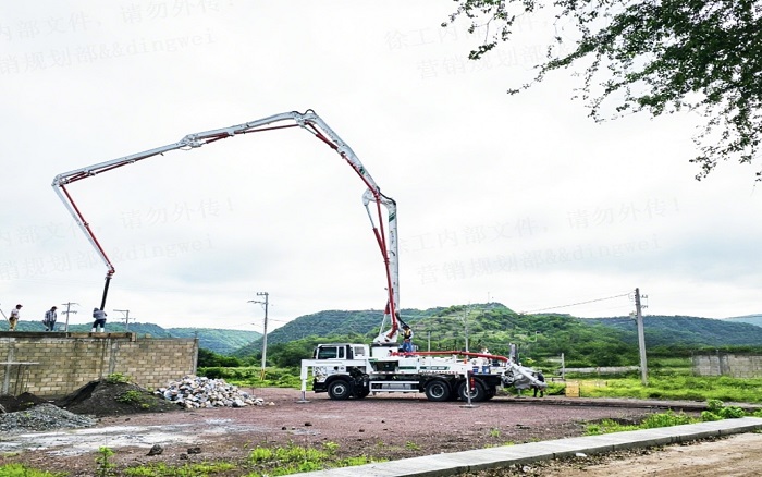 徐工泵車(chē)閃耀墨西哥