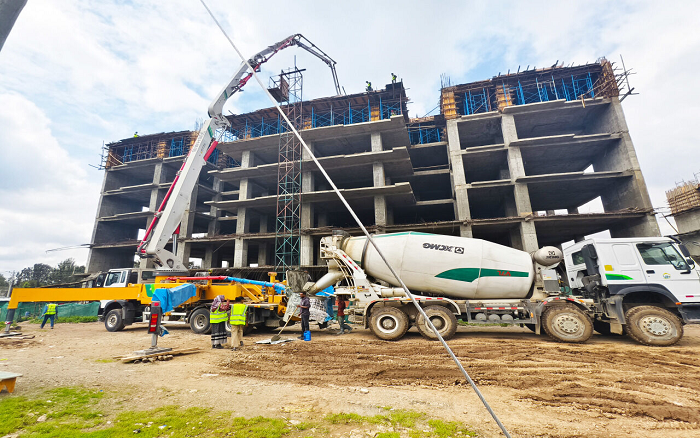 徐工泵車(chē)助建埃塞俄比亞