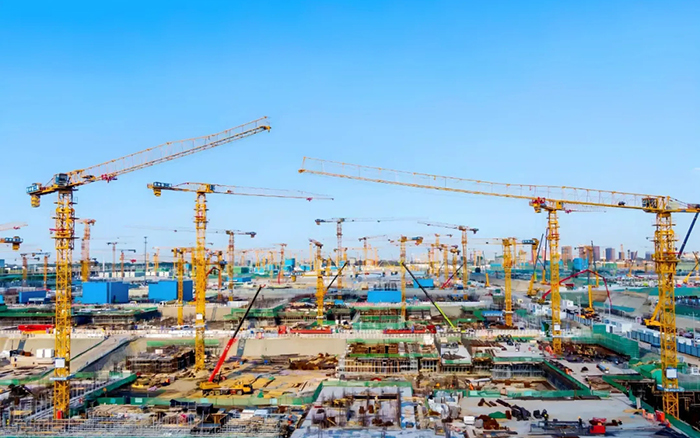 千年大計(jì) | 徐工群塔擎起雄安未來(lái)城！