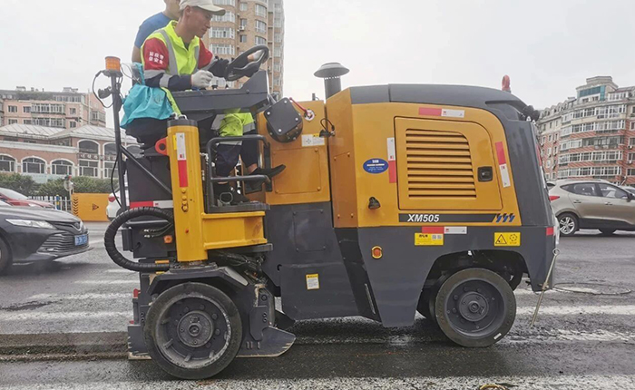 徐工XM505市政道路銑刨施工：杭州城市道路煥新升級(jí)的高效之選