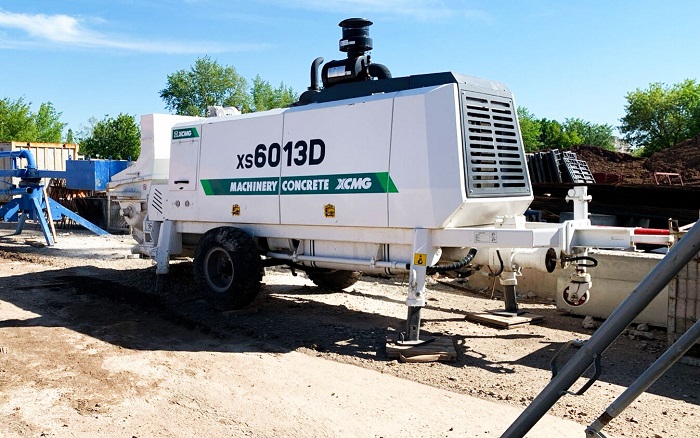 徐工XS6013D拖泵亮相莫斯科