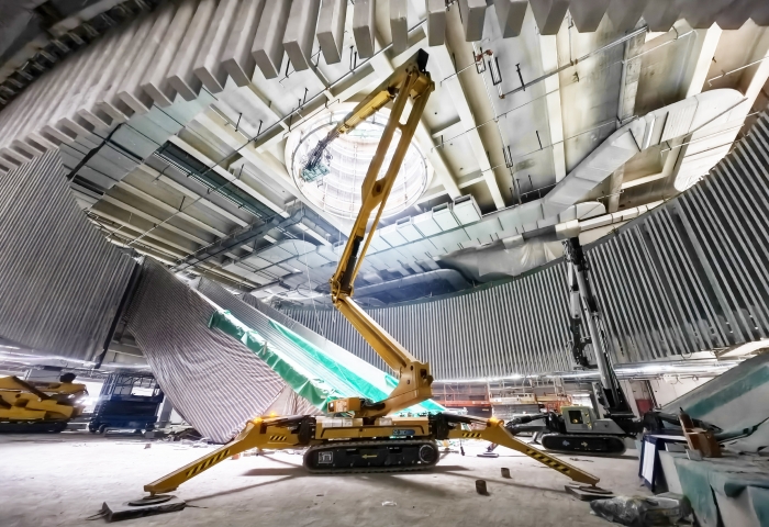 狹窄+跨障？徐工XGA26X-Li“蜘蛛俠”專(zhuān)治難題