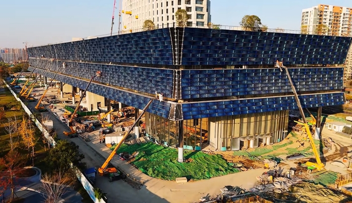 為千年運(yùn)河“筑舟”！徐工成套化高空作業(yè)平臺(tái)助力運(yùn)河博物館建設(shè)