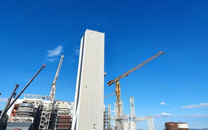 超大噸位！徐工塔機(jī)助力碳中和產(chǎn)業(yè)加速發(fā)展