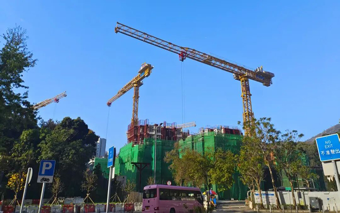 徐工XGT1100H-52S助建香港公屋，擎起民生家園