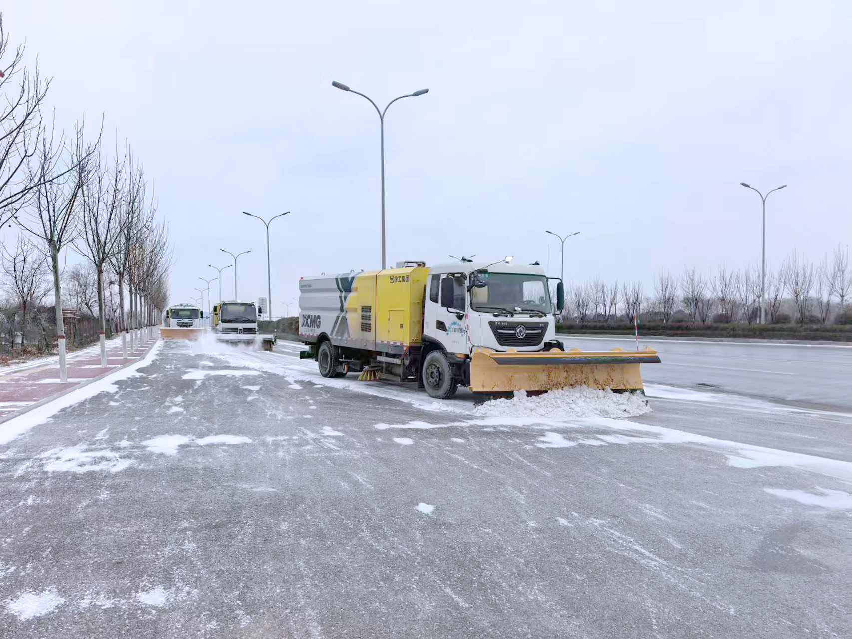 徐工除雪設(shè)備在山東 | 雪季無(wú)憂，暢行齊魯