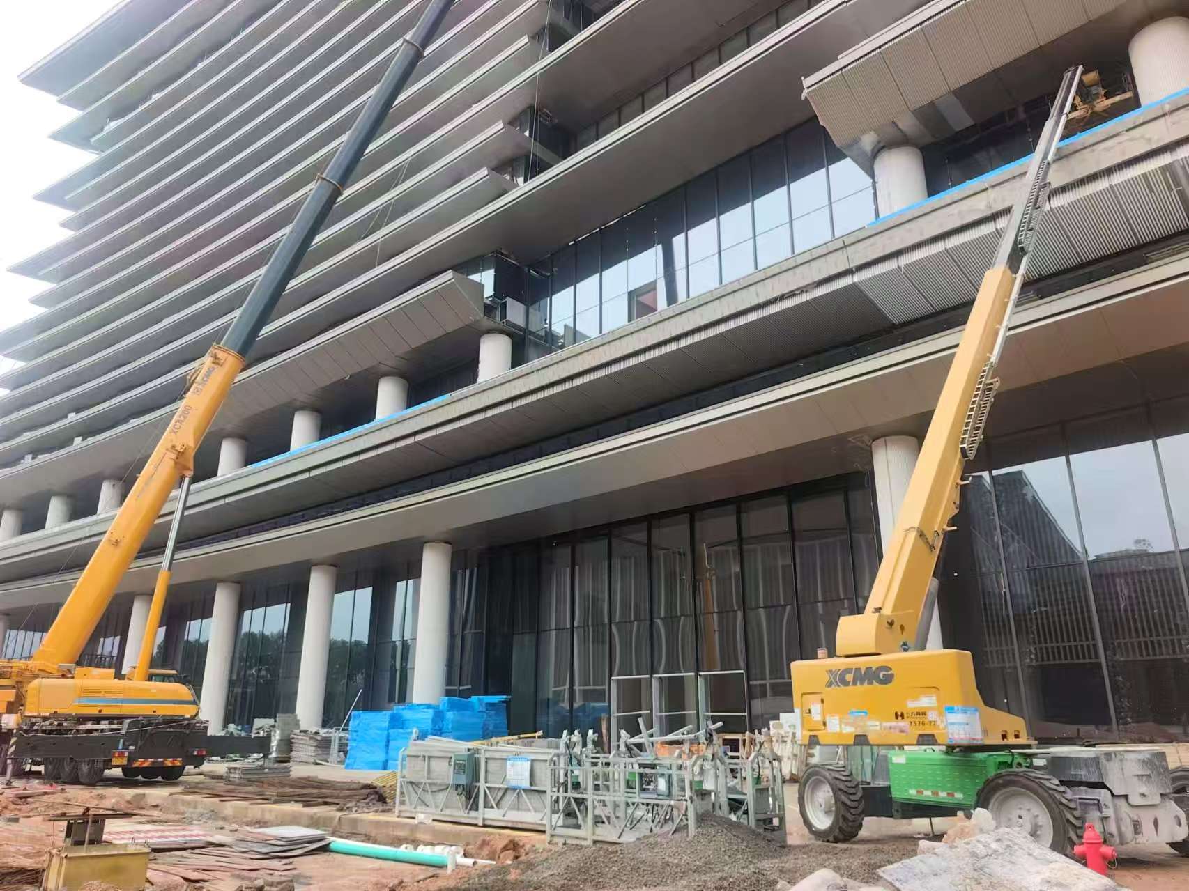 從“二維”到“三維”，徐工高機(jī)破解異形高空施工難題